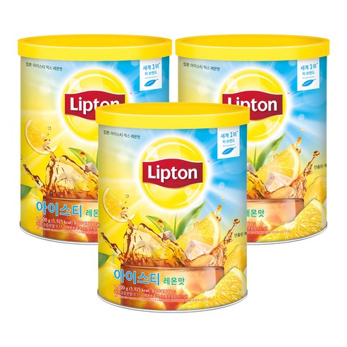 립톤 아이스티 분말 레몬맛, 1.5kg, 1개입, 3개