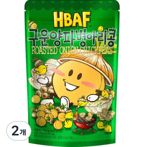 바프 구운양파 병아리콩, 150g, 2개