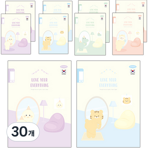 펜피아 800 초등 로얄노트 1-2무제, 30개, 랜덤발송