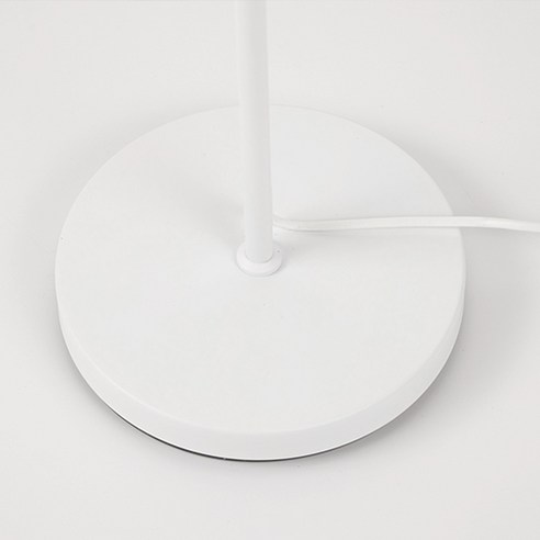 코멧 무드 플로어 인테리어 장스탠드 + LED전구 세트, 화이트