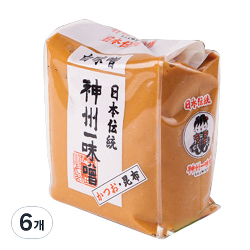 신주 일미 백된장, 1kg, 6개