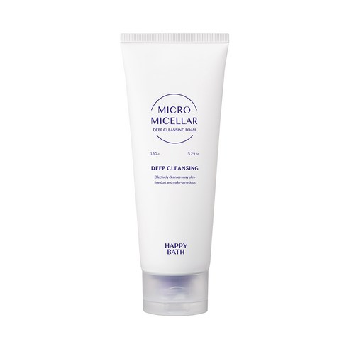 해피바스 마이크로미셀라 딥 클렌징 폼, 150g, 1개