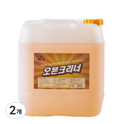 액큐 오븐크리너, 18.75L, 2개