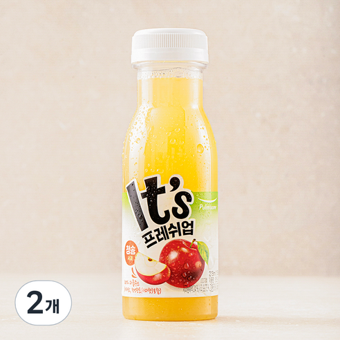 풀무원 잇츠 프레쉬업 청송사과 주스 2개 215ml 생과일쥬스 풀무원 잇츠 프레쉬업 청송사과 주스 2개 215ml 생과일쥬스