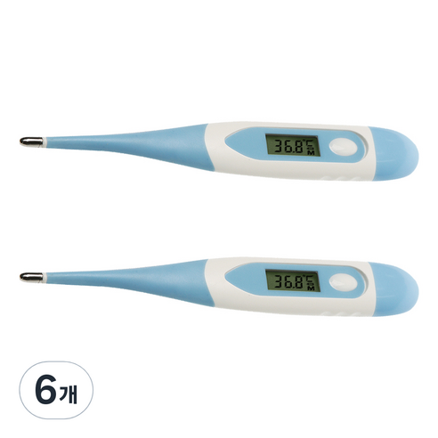 지씨비엠 전자 체온계 GC-60, 6개