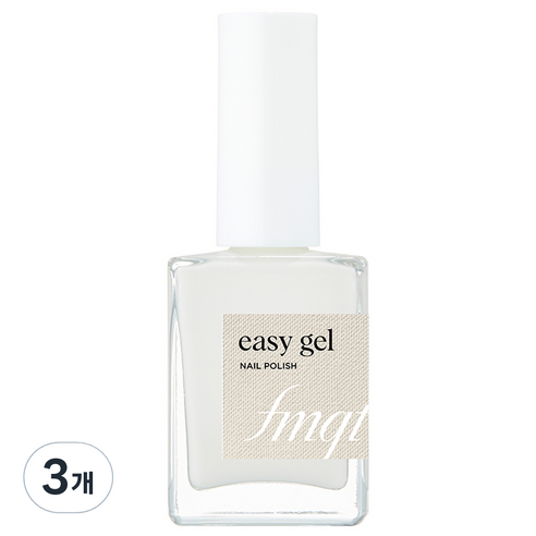 더페이스샵 fmgt 이지젤 네일, 03 화이트위시, 10ml, 3개