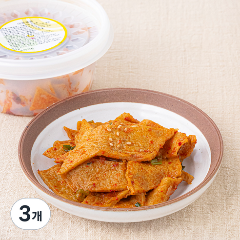 반찬천국 어묵볶음, 200g, 3개