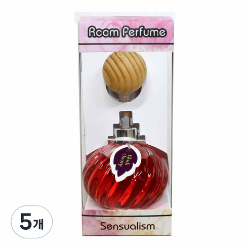 센슈얼리즘 노블레스 룸퍼퓸 실내방향제 블랙체리, 5개, 50ml, 과일/트로피칼향