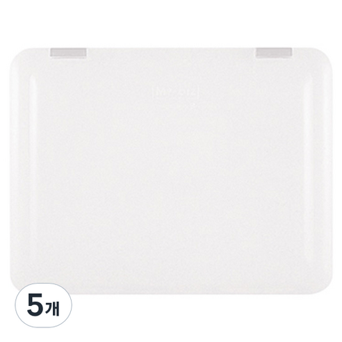 모닝글로리 화일링 케이스 40mm, 화이트, 5개