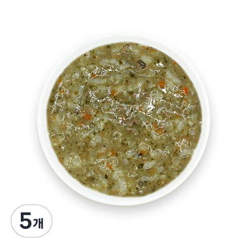 짱죽 유아용 실온 이유식 중기 죽 2, 한우 배죽, 160g, 5개