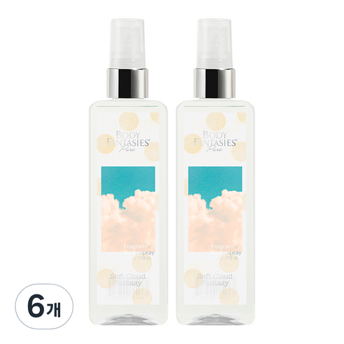 바디판타지 바디미스트 퓨어 소프트 클라우드 판타지, 118ml, 6개