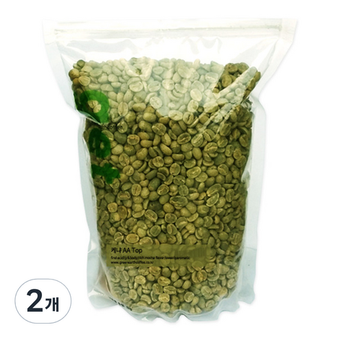 그린어쓰 케냐 AA Top, 1kg, 2개