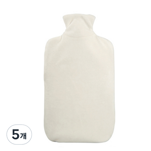 휴고프로쉬 보온물주머니 핫팩 에코 클래식 컴포트 2L 화이트, 5개