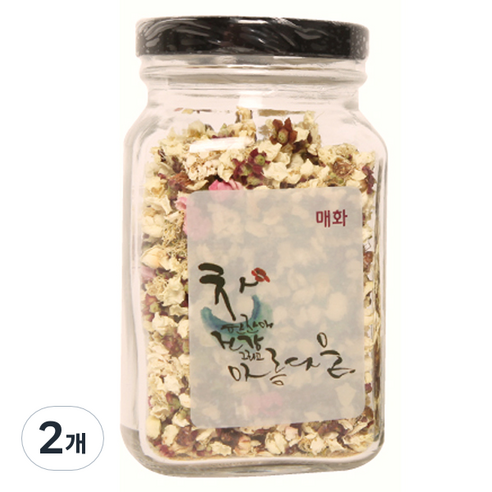 몸사랑 매화꽃차 대, 15g, 1개입, 2개