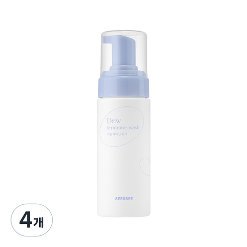 씨드비 이슬 여성청결제, 150ml, 4개