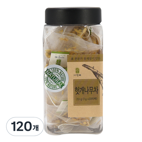 자연애 헛개나무차, 1g, 20개입, 6개