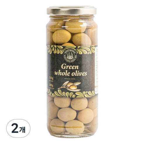 포스티보나 그린 홀 올리브열매, 2개, 350g