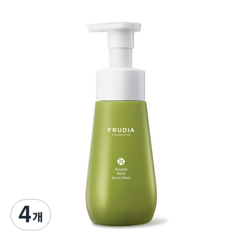 후르디아 아보카도 저자극 약산성 여성청결제, 260ml, 4개