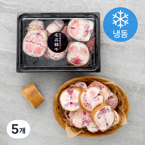 횡성한우 우족 (냉동), 2kg, 5개