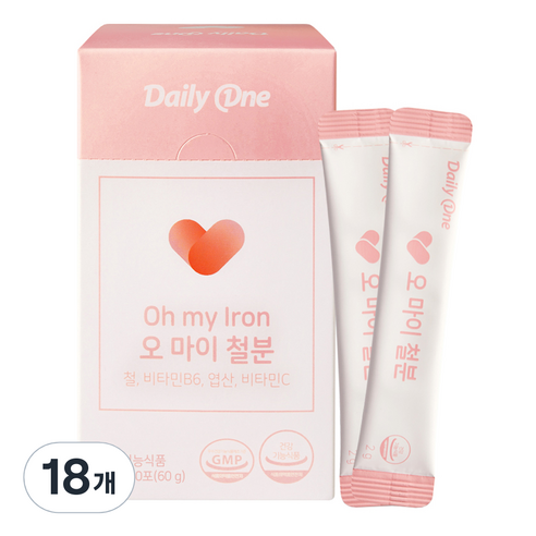 데일리원 오 마이 철분 30p, 60g, 18개