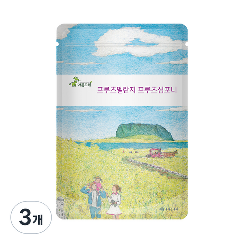 아름드레 삼각 티백 허브 차, 1.5g, 25개입, 3개