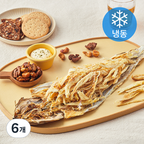 주안상점 손질먹태 (냉동), 6개, 110g