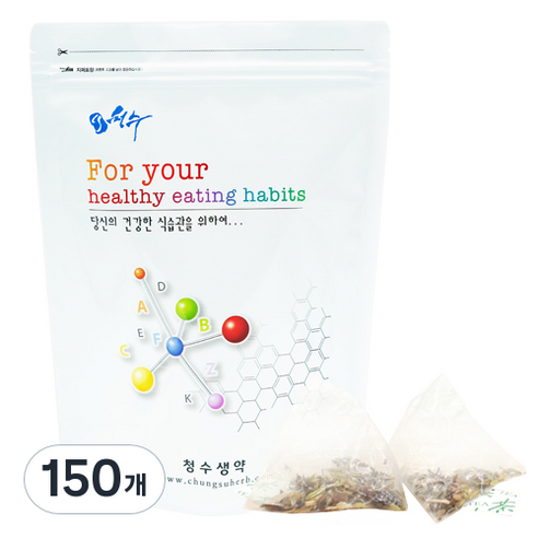 청수생약 어진향차 삼각티백, 1.5g, 150개