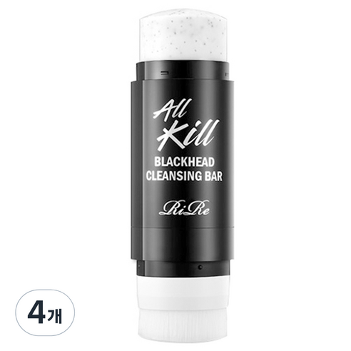 리르 올킬 블랙헤드 클렌징 바, 45g, 4개