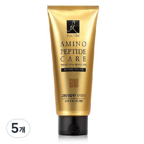 엘라스틴 아미노펩타이드 고영양 모발케어 트리트먼트, 300ml, 5개