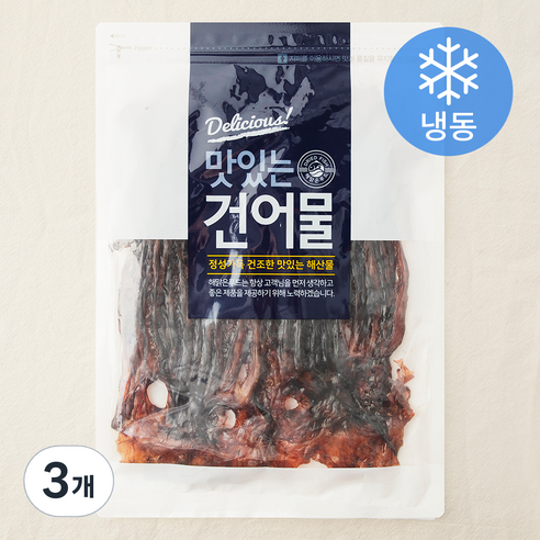 해맑은푸드 단짠 오다리, 3개, 300g(대)