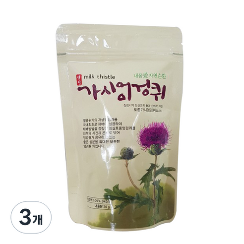 임실생약 가시엉겅퀴 차, 20g, 1개입, 3개