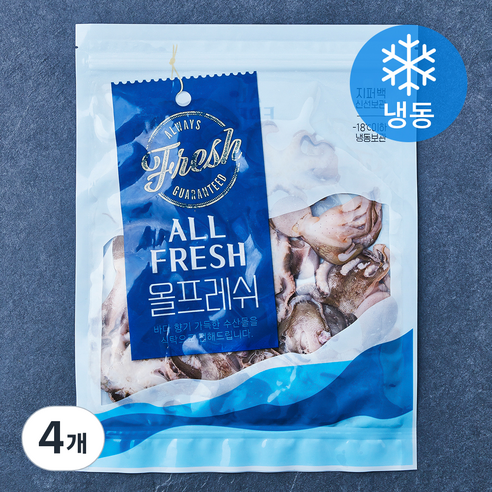 손질 김씨밥 주꾸미 12미 (냉동), 400g, 4개