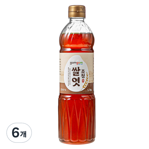 곰곰 조청 쌀엿, 1.2kg, 6개