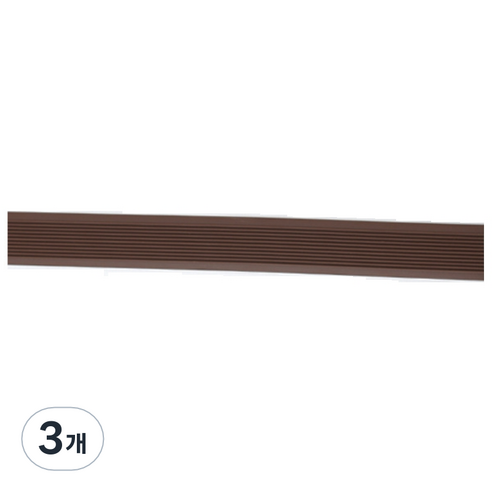 디트리 두꺼운 미끄럼 방지 테이프 길이 1m x 폭 5cm 브라운, 3개