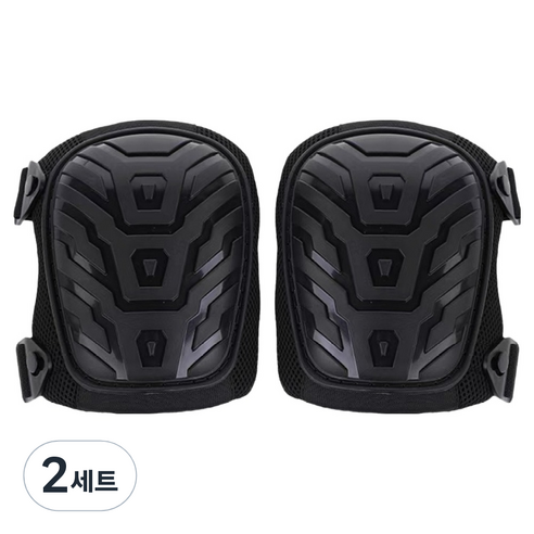 월드크린 작업용 고급 무릎보호대 가드형 양쪽착용 세트, 2세트