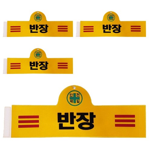 대원안전 안전완장 반장, 4개