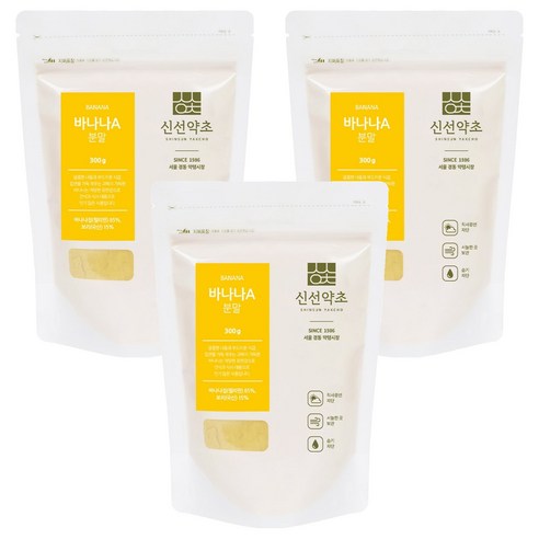 신선약초 바나나A분말, 300g, 3개