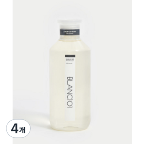 블랑101 유아 세탁 세제 무향 1L, 4개