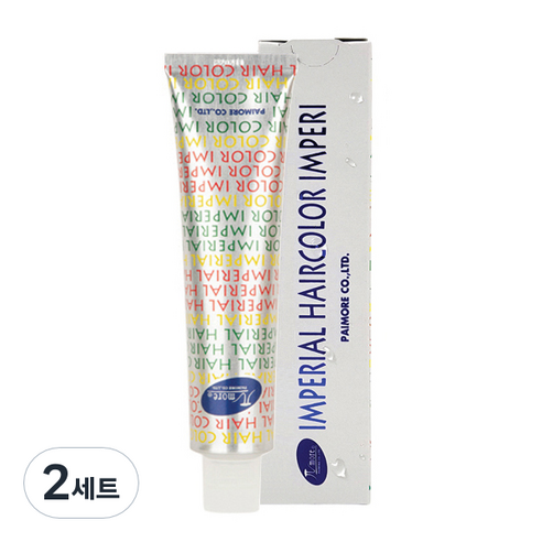 파이모아 임페리얼 헤어 컬러 염색약 1제 90g, GN-6, 2개