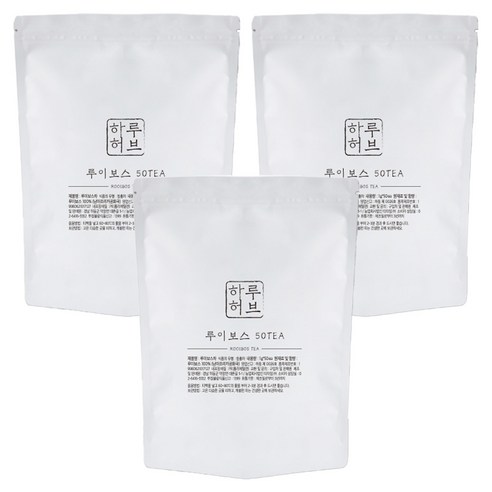 하루허브 루이보스차 대용량, 1g, 50개입, 3개