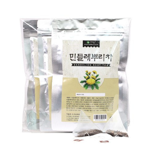 참건강마을 민들레뿌리차 티백, 1g, 20개입, 3개