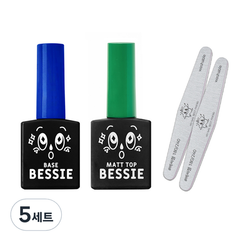 베씨 베이스젤 + 매트탑젤 + 지브라파일 2p 세트, 베이스젤, 매트탑젤, 지브라파일(180/240), 5세트