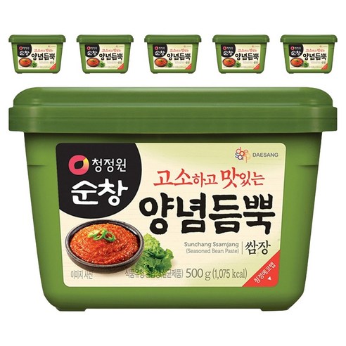 청정원 순창 양념듬뿍 쌈장, 500g, 6개