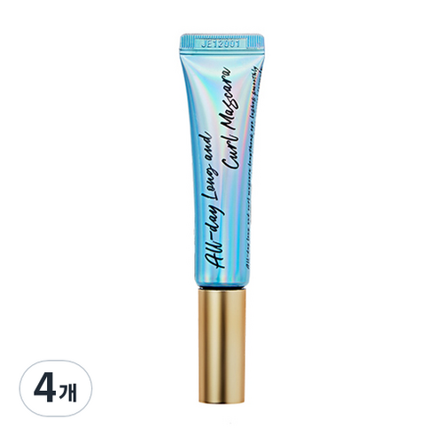 밀크터치 올데이 롱앤컬 마스카라 10g, Black & Brown, 4개