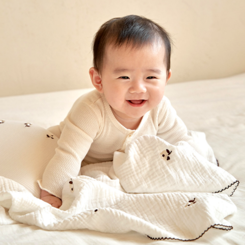 라비킷 순면 블랭킷, 아이에게 포근함과 행복을 선물하세요!
