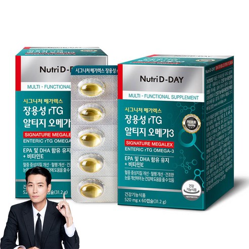 뉴트리디데이 장용성 rTG 알티지 오메가3, 60정, 2개
건강식품 뉴트리디데이 장용성 rTG 알티지 오메가3, 60정, 2개
건강식품