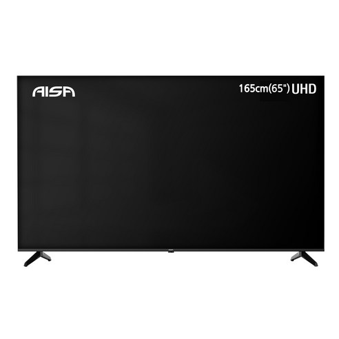 아이사 4K UHD LED TV, 165cm(65인치), A4K6500T83A, 스탠드형, 방문설치