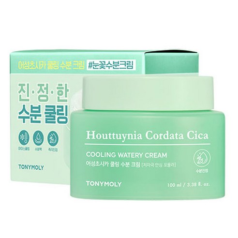 토니모리 어성초 시카 쿨링 수분 젤 크림, 100ml, 3개