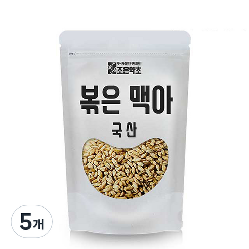 조은약초 볶은 맥아, 300g, 5개