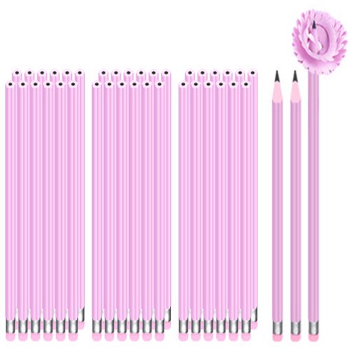 영아트 플라워 연필 HB, 핑크, 36개